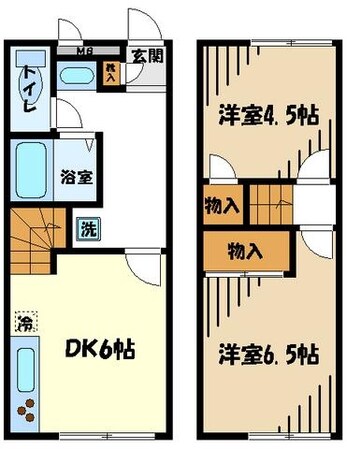 レオパレスシマダの物件間取画像